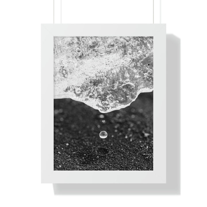 Suspended Droplet - Framed Print - Visiting This World