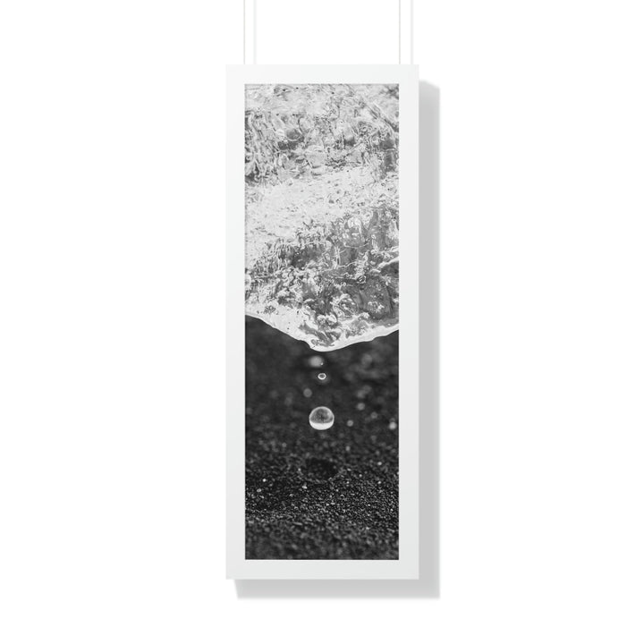 Suspended Droplet - Framed Print - Visiting This World