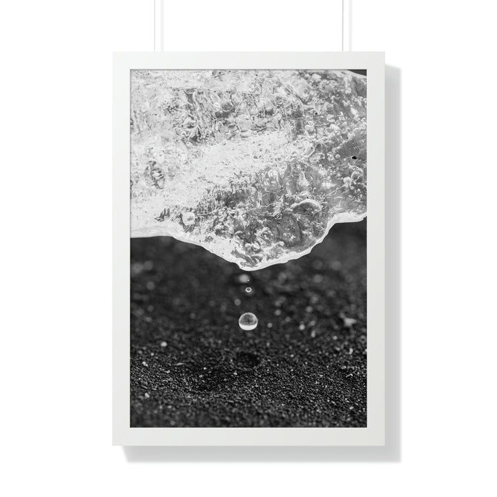 Suspended Droplet - Framed Print - Visiting This World