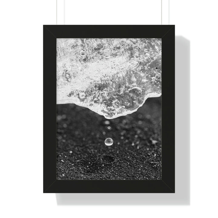 Suspended Droplet - Framed Print - Visiting This World