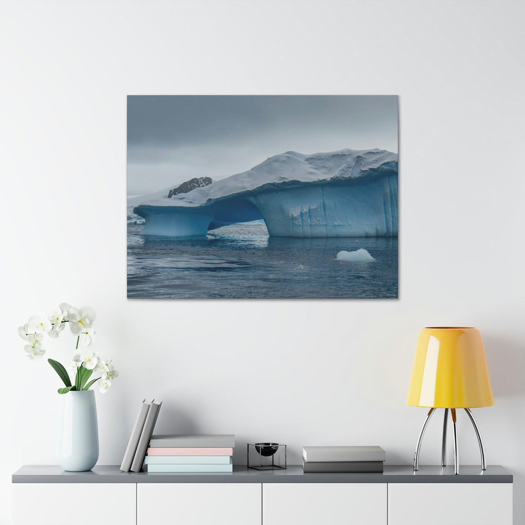 Textured Ice - Canvas - Visiting This World