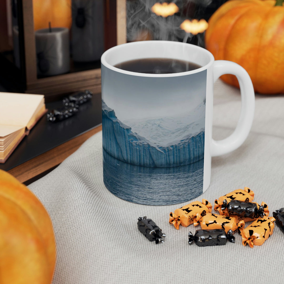 Textured Ice - Ceramic Mug 11oz - Visiting This World