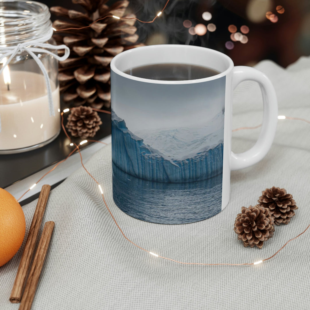 Textured Ice - Ceramic Mug 11oz - Visiting This World