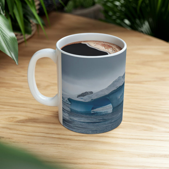 Textured Ice - Ceramic Mug 11oz - Visiting This World