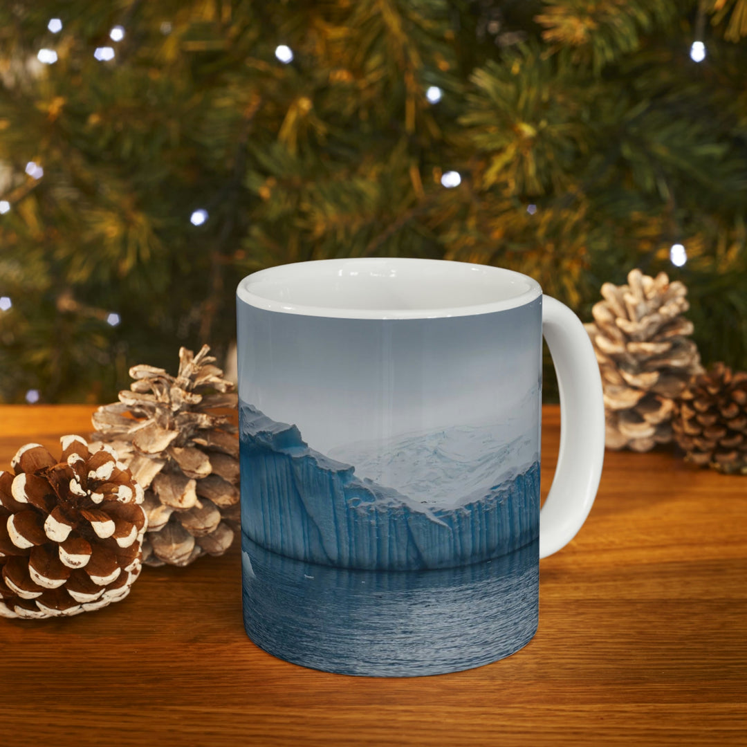 Textured Ice - Ceramic Mug 11oz - Visiting This World