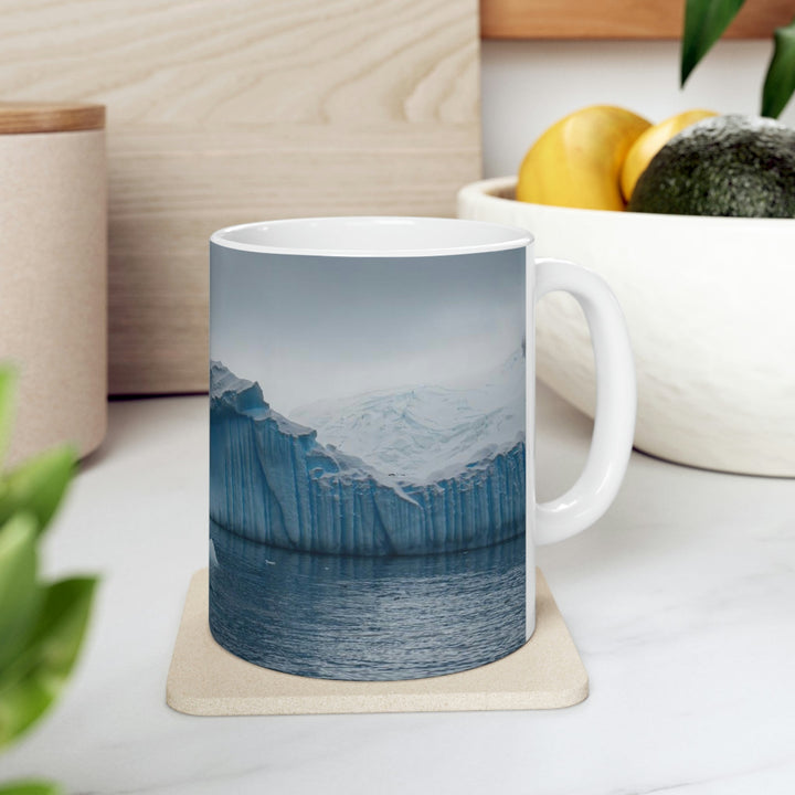 Textured Ice - Ceramic Mug 11oz - Visiting This World