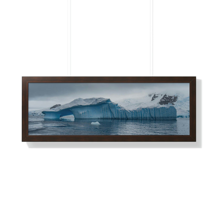 Textured Ice - Framed Print - Visiting This World