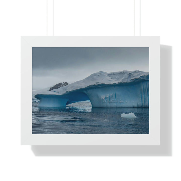 Textured Ice - Framed Print - Visiting This World