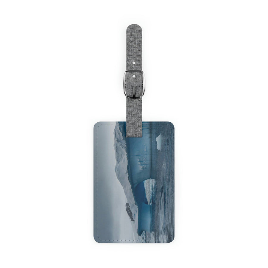 Textured Ice - Luggage Tag - Visiting This World