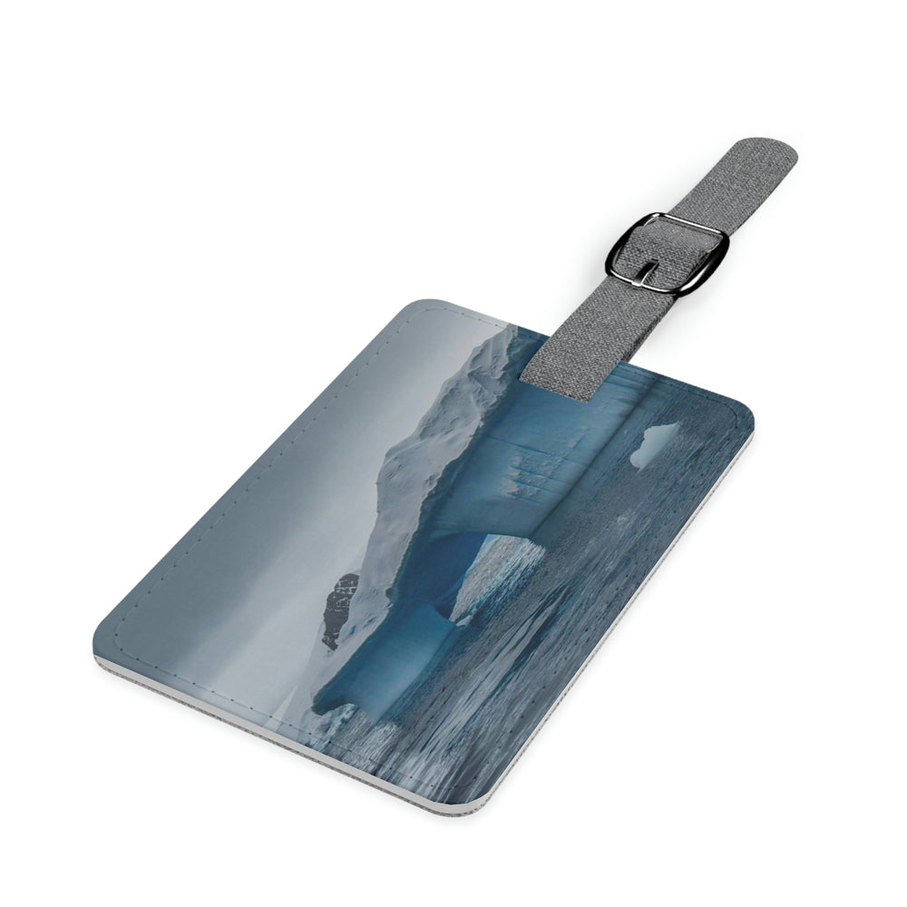 Textured Ice - Luggage Tag - Visiting This World