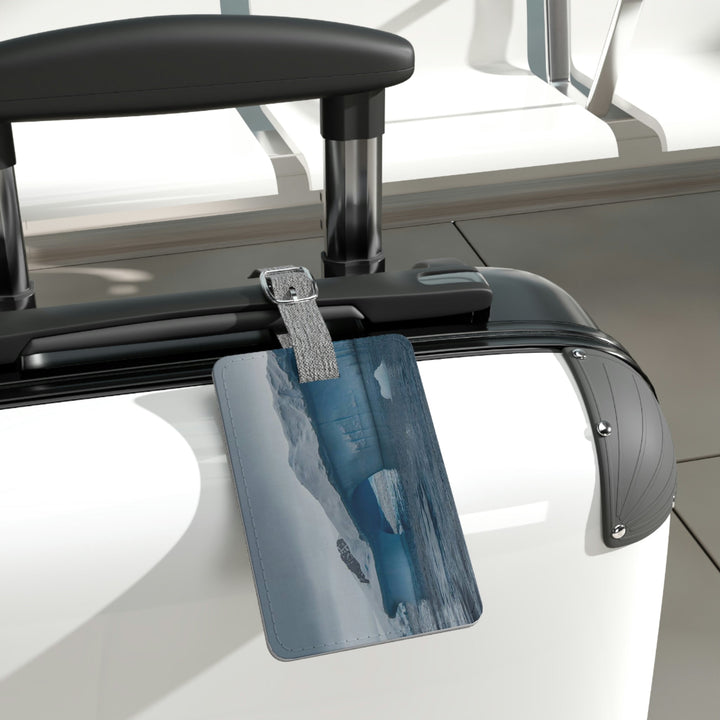 Textured Ice - Luggage Tag - Visiting This World