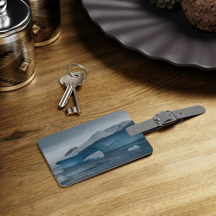 Textured Ice - Luggage Tag - Visiting This World