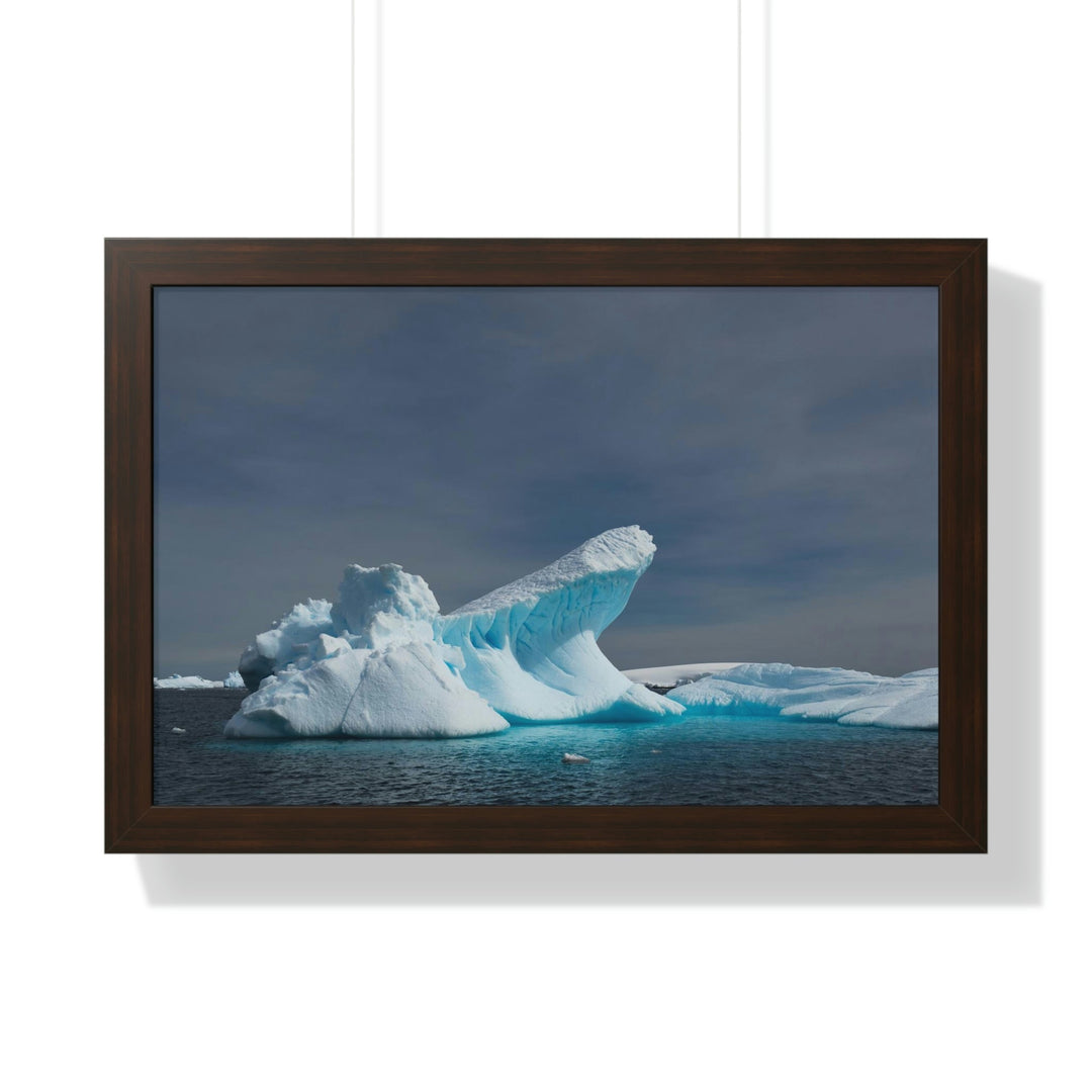 The Angles of an Iceberg - Framed Print - Visiting This World