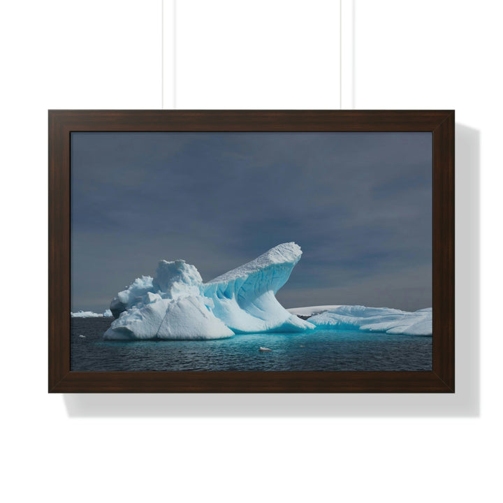 The Angles of an Iceberg - Framed Print - Visiting This World