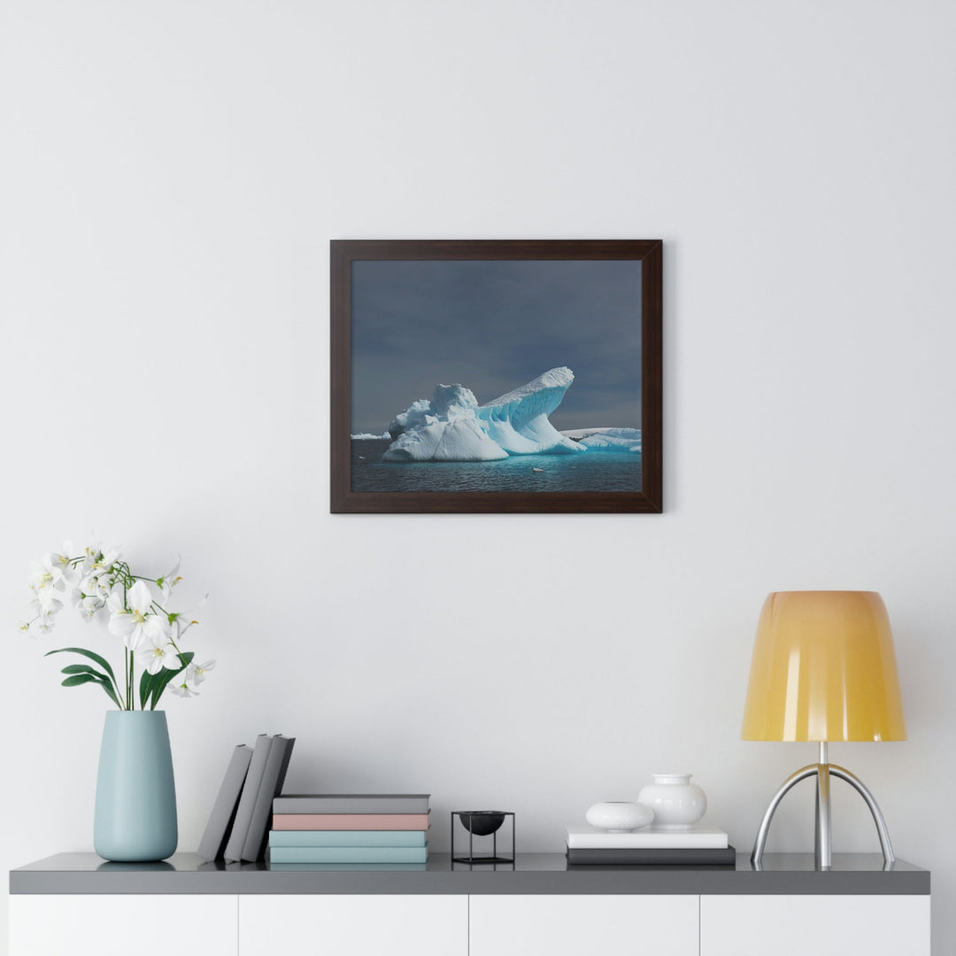 The Angles of an Iceberg - Framed Print - Visiting This World