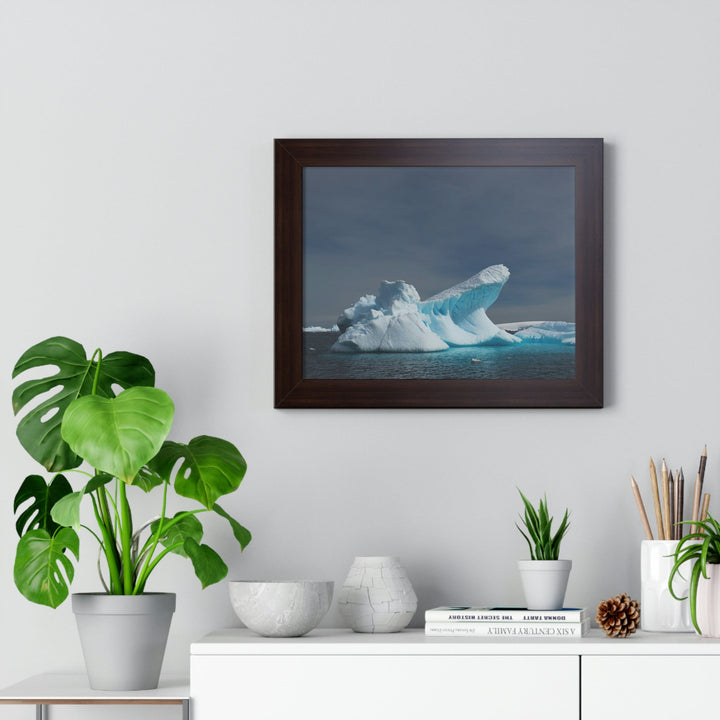 The Angles of an Iceberg - Framed Print - Visiting This World