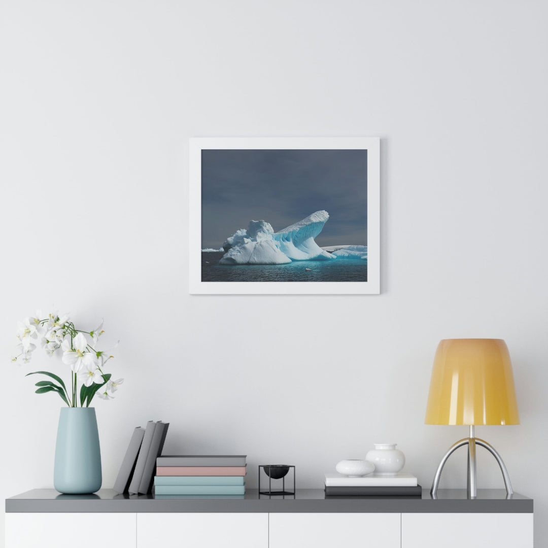 The Angles of an Iceberg - Framed Print - Visiting This World