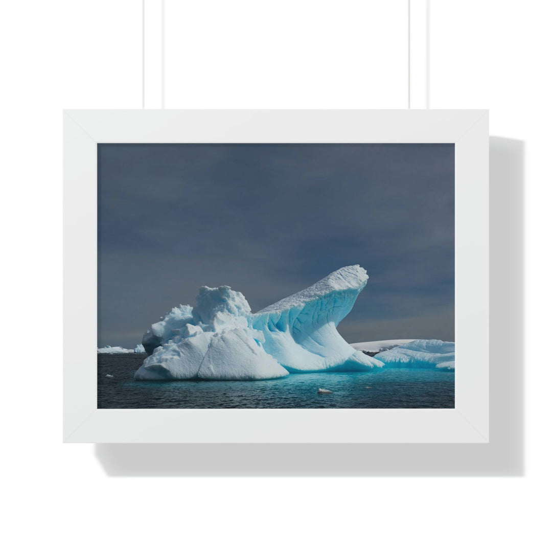 The Angles of an Iceberg - Framed Print - Visiting This World