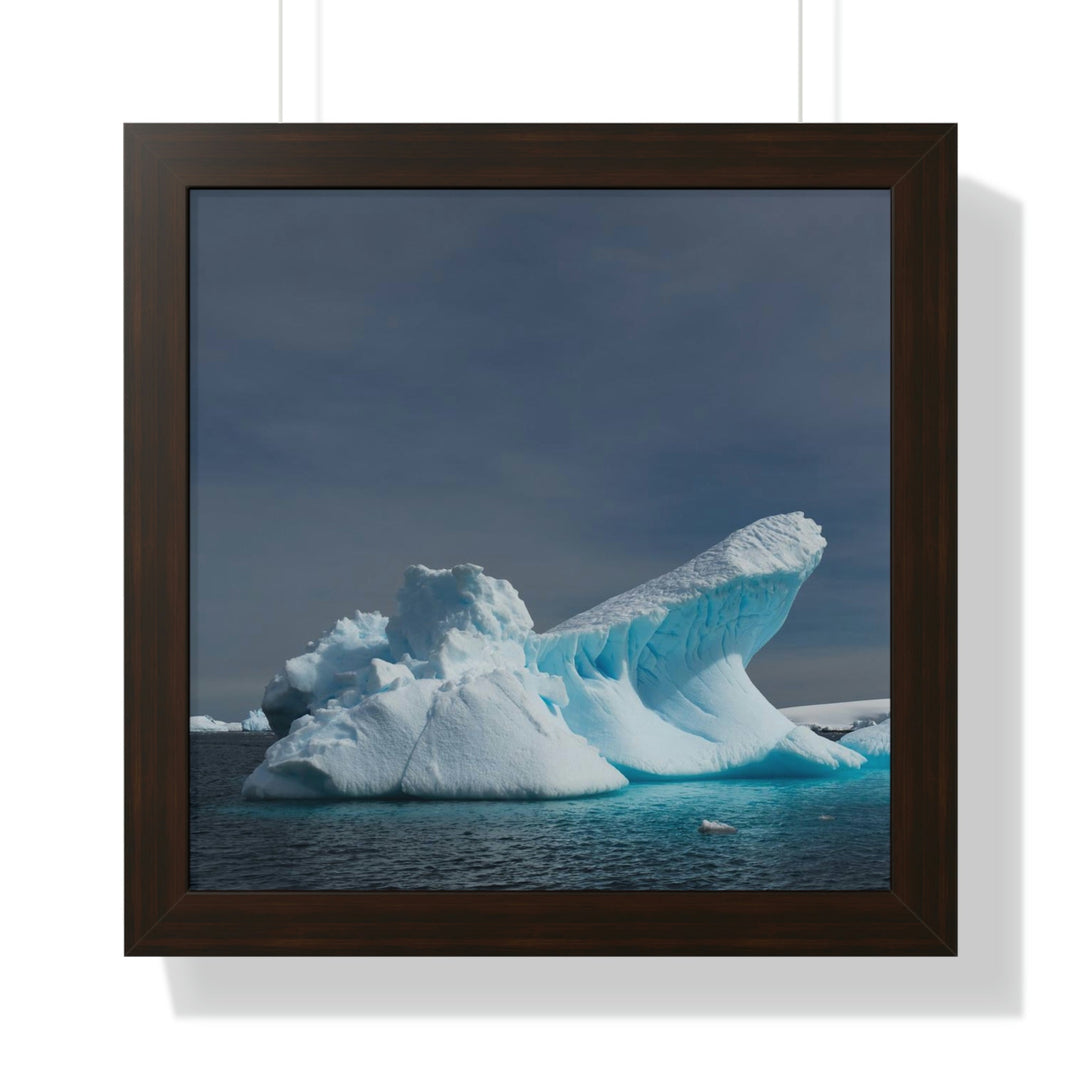 The Angles of an Iceberg - Framed Print - Visiting This World