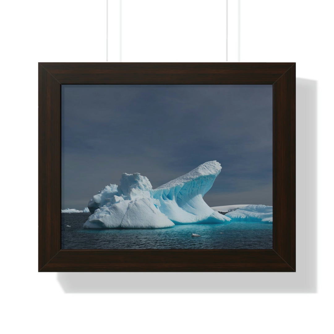 The Angles of an Iceberg - Framed Print - Visiting This World