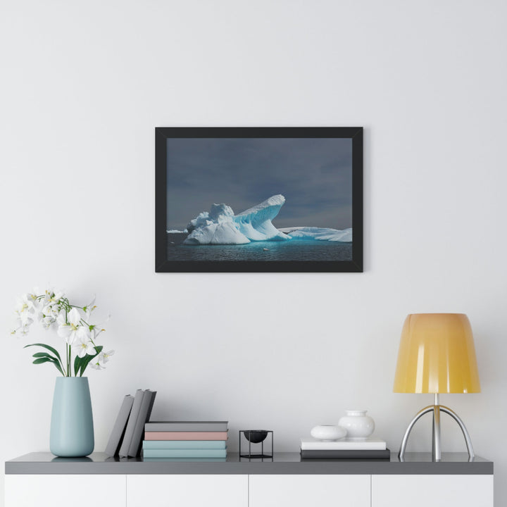 The Angles of an Iceberg - Framed Print - Visiting This World