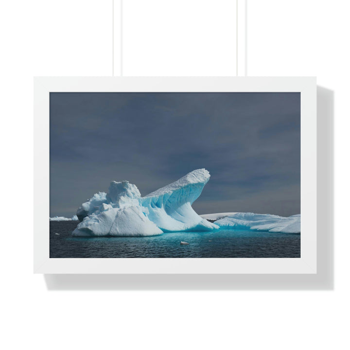 The Angles of an Iceberg - Framed Print - Visiting This World