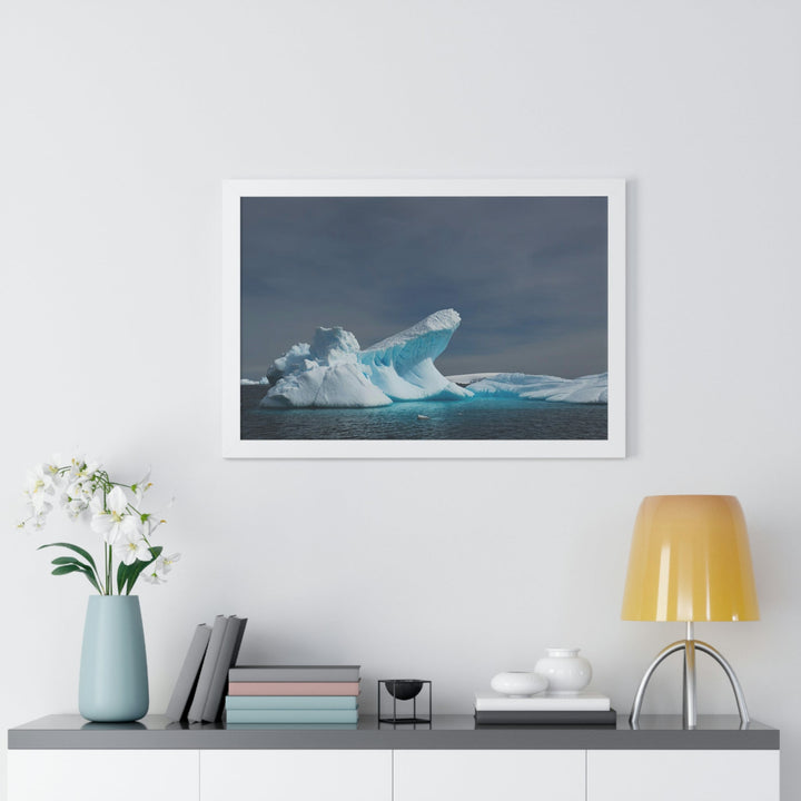 The Angles of an Iceberg - Framed Print - Visiting This World