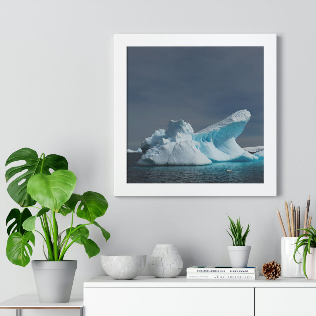 The Angles of an Iceberg - Framed Print - Visiting This World