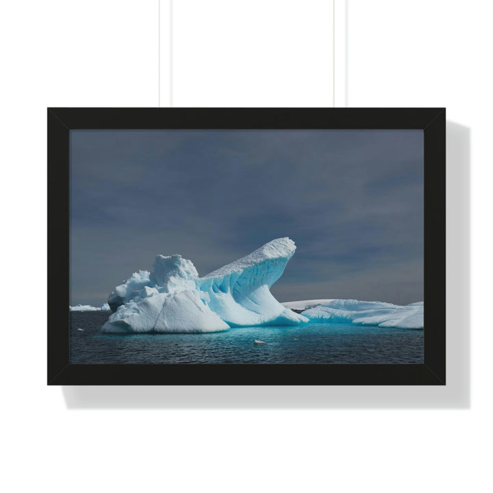 The Angles of an Iceberg - Framed Print - Visiting This World