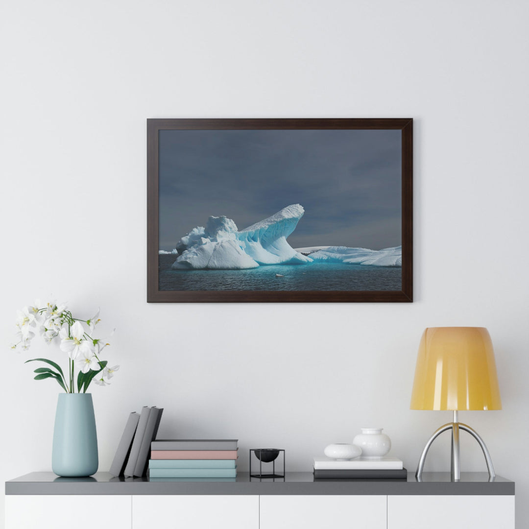 The Angles of an Iceberg - Framed Print - Visiting This World