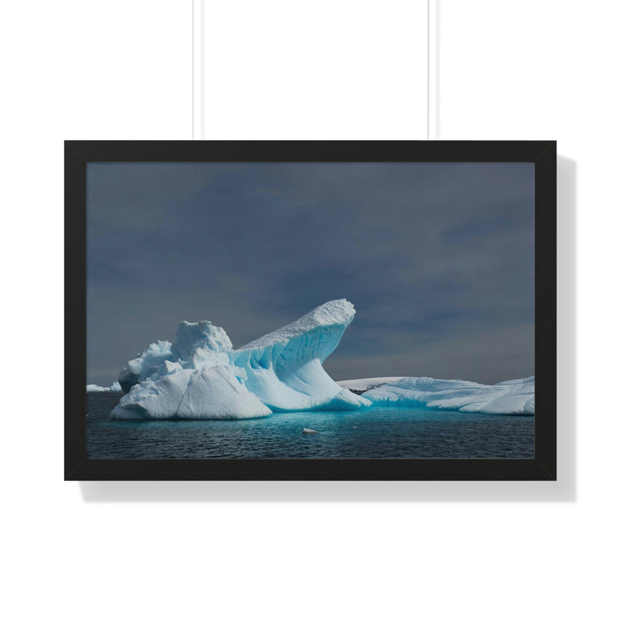 The Angles of an Iceberg - Framed Print - Visiting This World