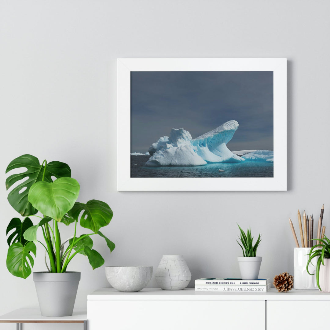 The Angles of an Iceberg - Framed Print - Visiting This World