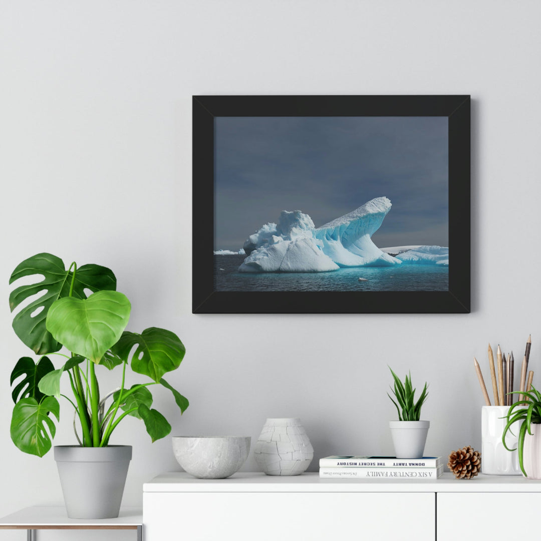 The Angles of an Iceberg - Framed Print - Visiting This World