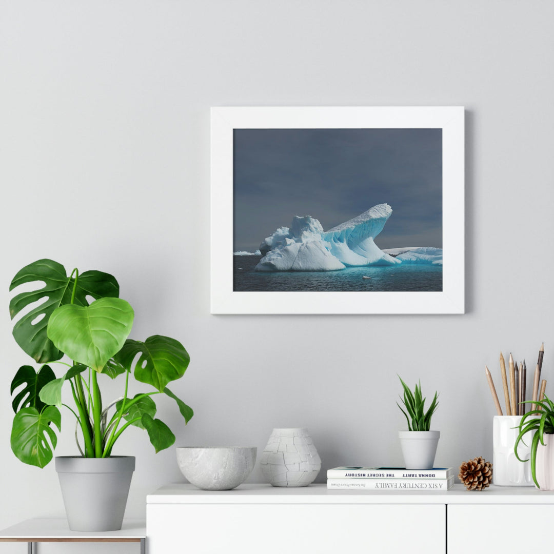 The Angles of an Iceberg - Framed Print - Visiting This World