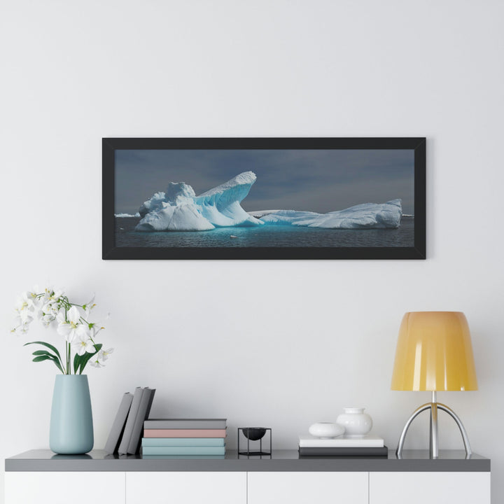 The Angles of an Iceberg - Framed Print - Visiting This World