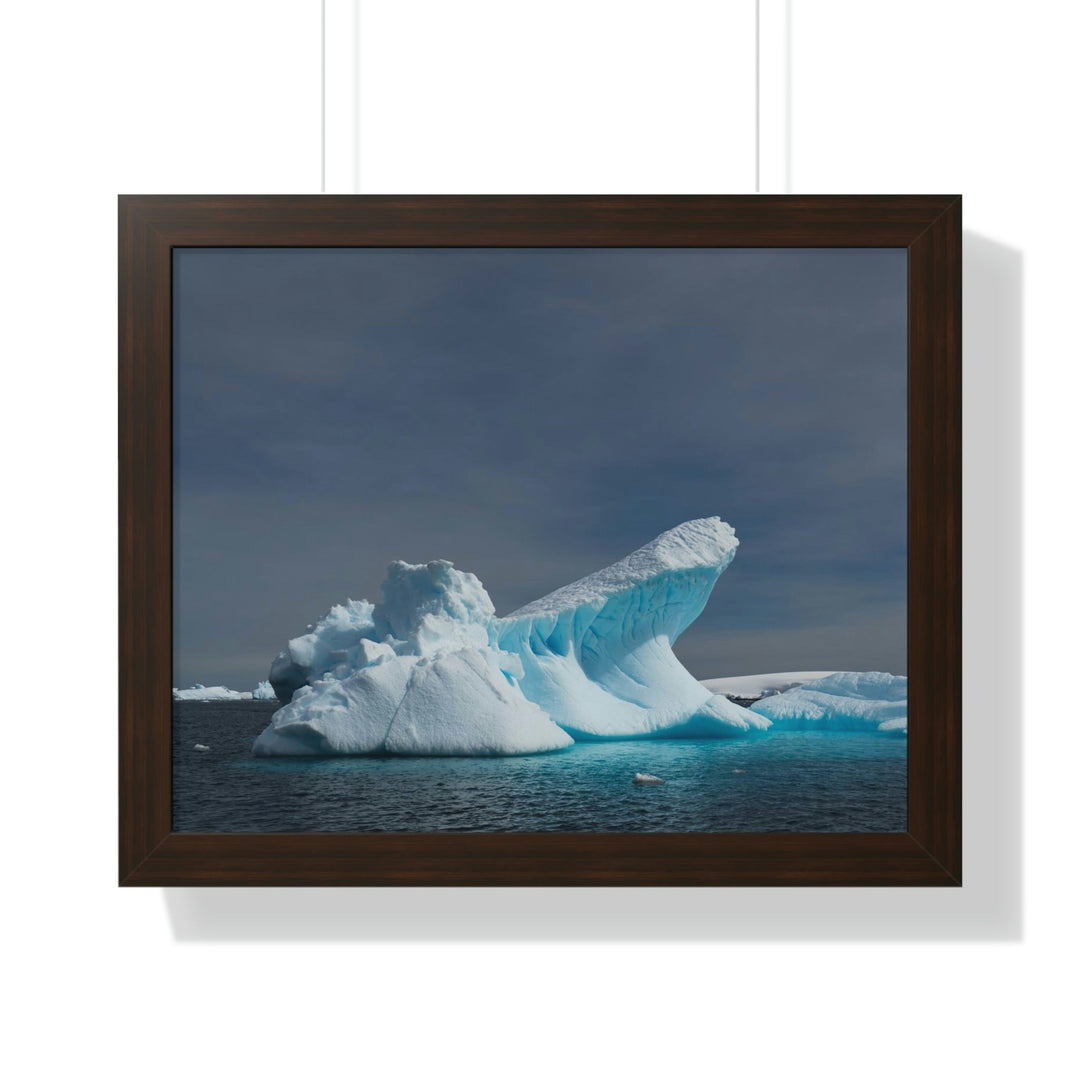 The Angles of an Iceberg - Framed Print - Visiting This World