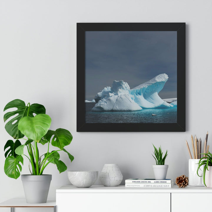 The Angles of an Iceberg - Framed Print - Visiting This World