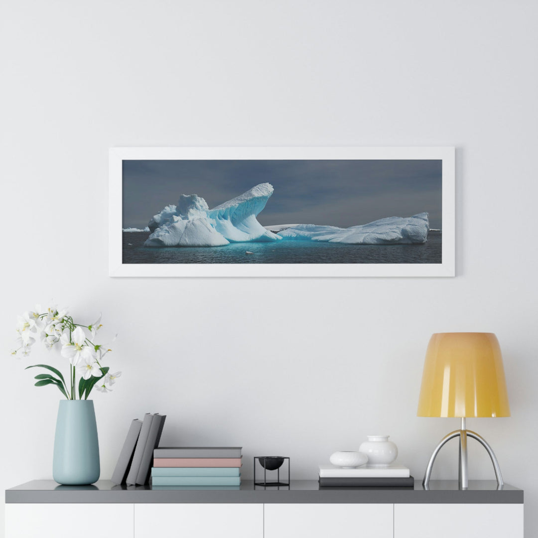 The Angles of an Iceberg - Framed Print - Visiting This World