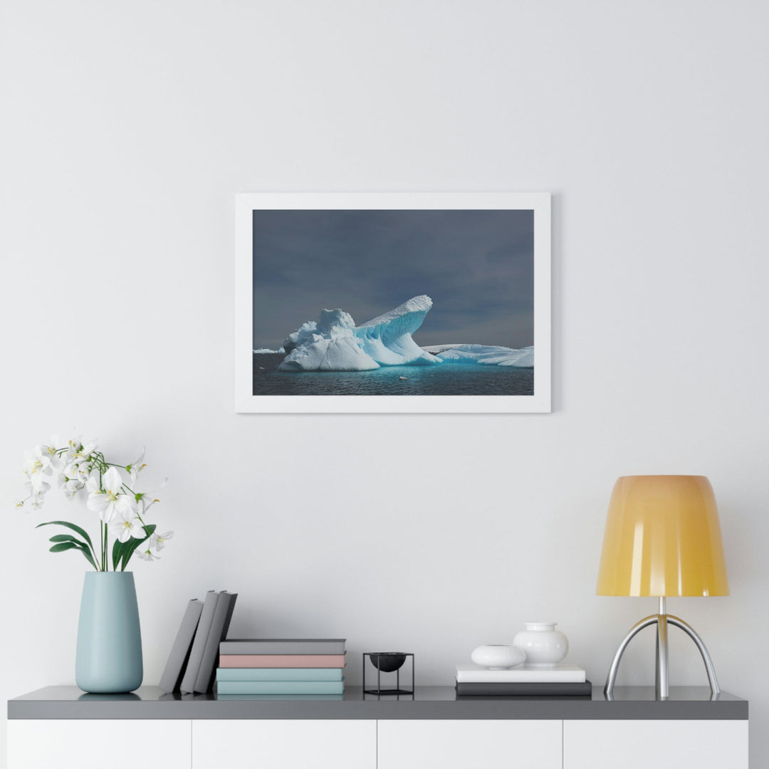 The Angles of an Iceberg - Framed Print - Visiting This World