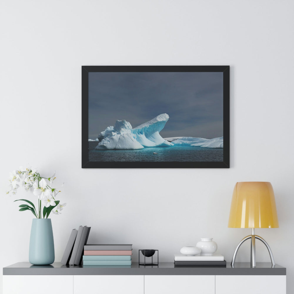 The Angles of an Iceberg - Framed Print - Visiting This World