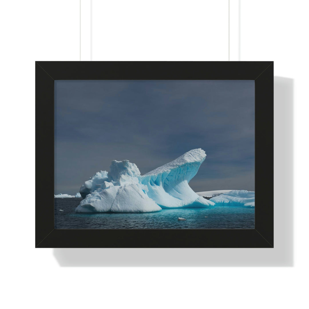 The Angles of an Iceberg - Framed Print - Visiting This World