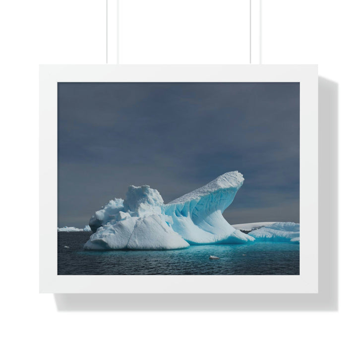 The Angles of an Iceberg - Framed Print - Visiting This World