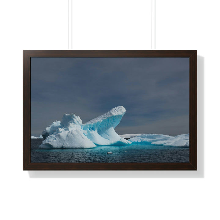 The Angles of an Iceberg - Framed Print - Visiting This World