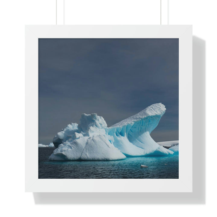 The Angles of an Iceberg - Framed Print - Visiting This World