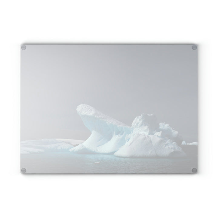 The Angles of an Iceberg - Glass Cutting Board - Visiting This World