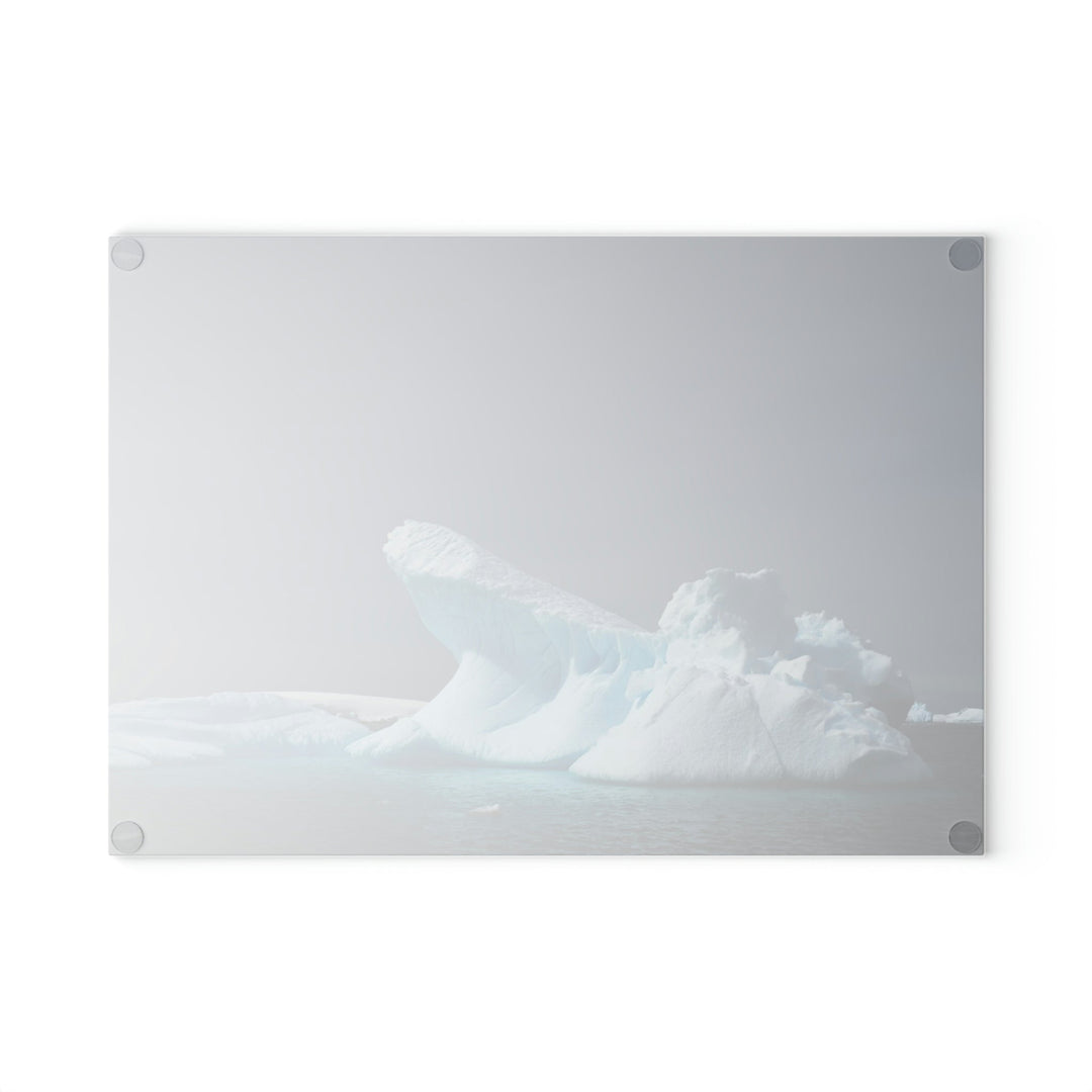 The Angles of an Iceberg - Glass Cutting Board - Visiting This World