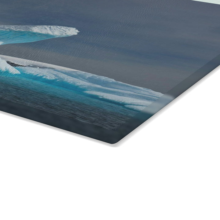 The Angles of an Iceberg - Glass Cutting Board - Visiting This World