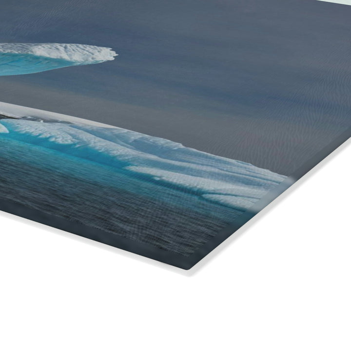 The Angles of an Iceberg - Glass Cutting Board - Visiting This World