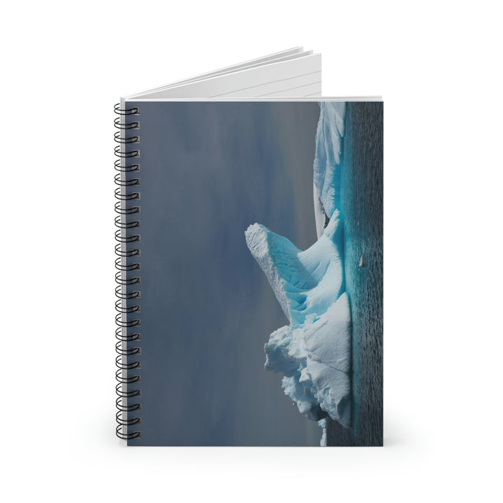 The Angles of an Iceberg - Spiral Ruled Line Notebook - Visiting This World