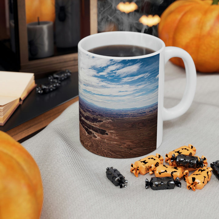 The Canyon Below - Ceramic Mug 11oz - Visiting This World